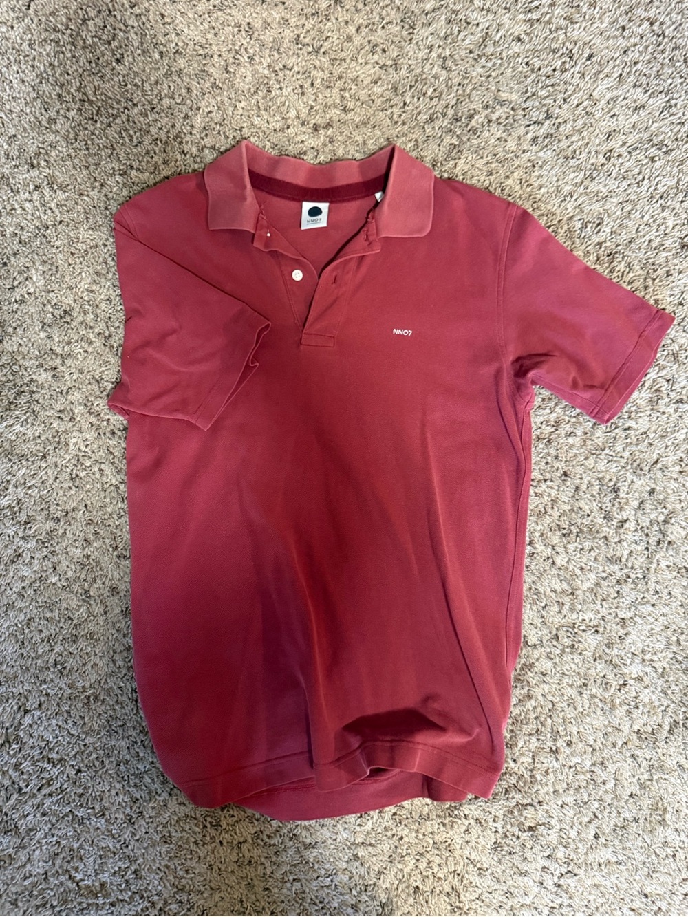 Men's Red Polo Shirt by NN07